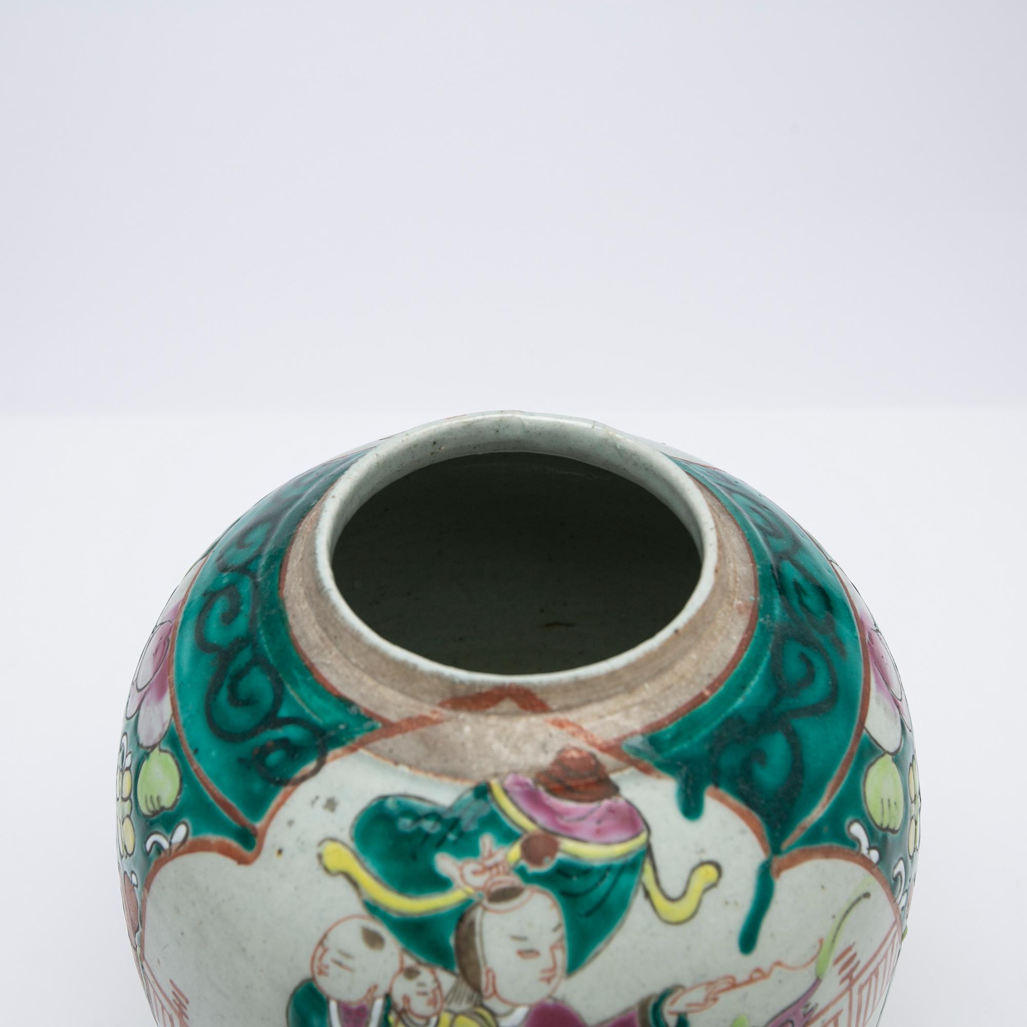 Parti Porslin, 3 delar, Kina, 18/1900-tal.