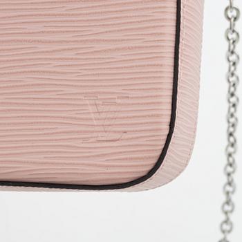 Louis Vuitton, a pink Epi 'Félicie Pochette' handbag, 2017.