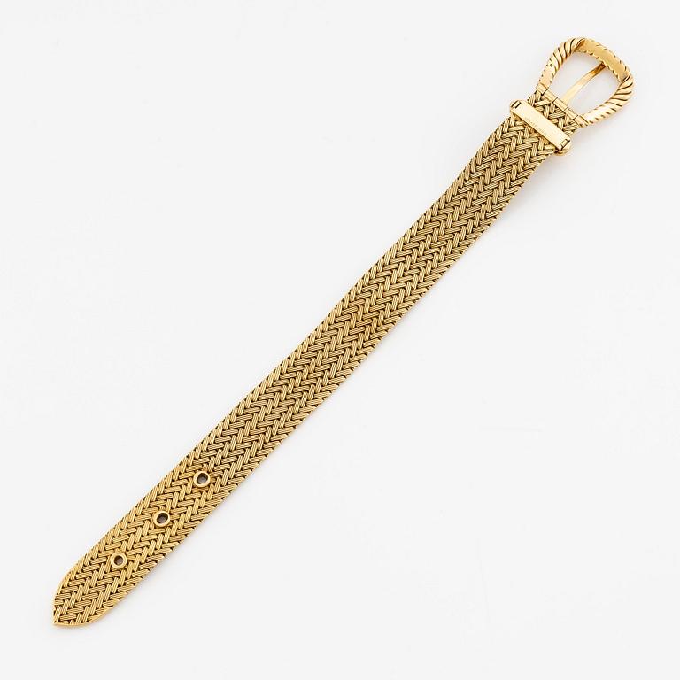 Armband 18K guld Georges L' Enfant för Hermès.