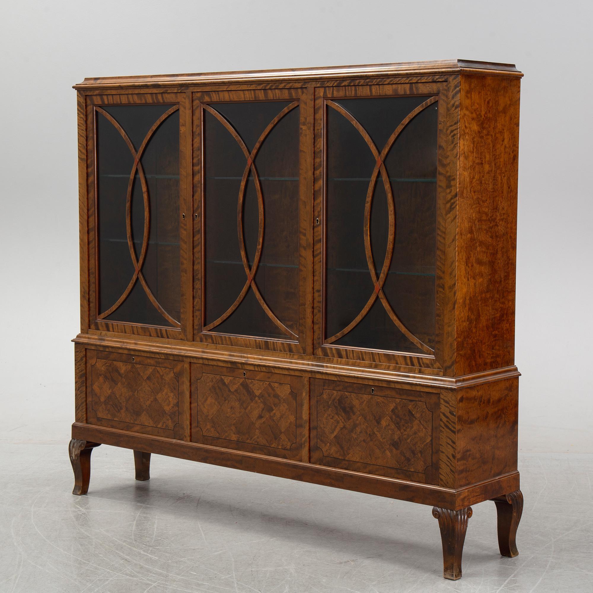 A Swedish Grace vitrine cabinet, first half of the 20th Century.