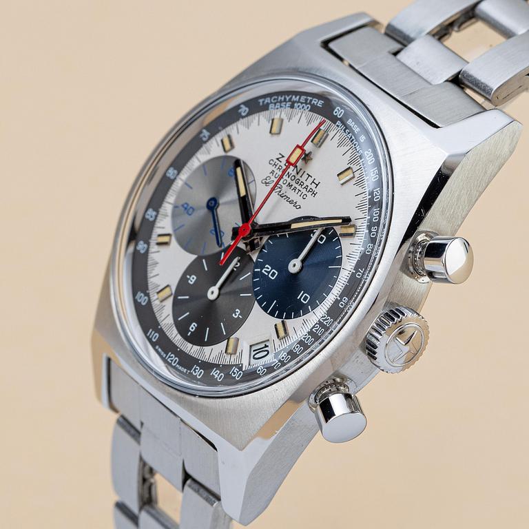 Zenith, El Primero, "Gay Frères Ladder Bracelet", ca 1971.