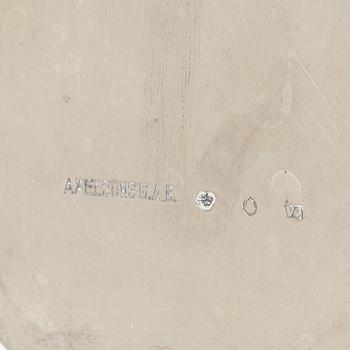 Jug, glass and silver, Axelsons GAB, Stockholm 1899.