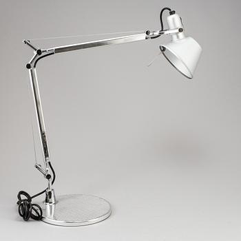 A "Tolomeo" desk light by Artemide Italy.