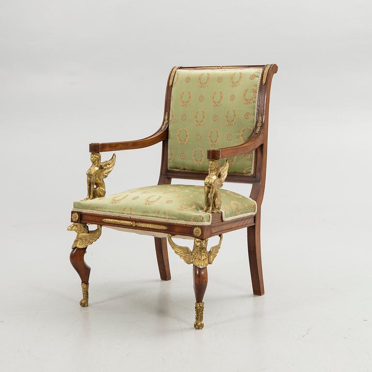 Armchair, Empire style, 20th century.