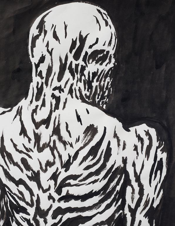 Mat Brinkman, tusch på papper.