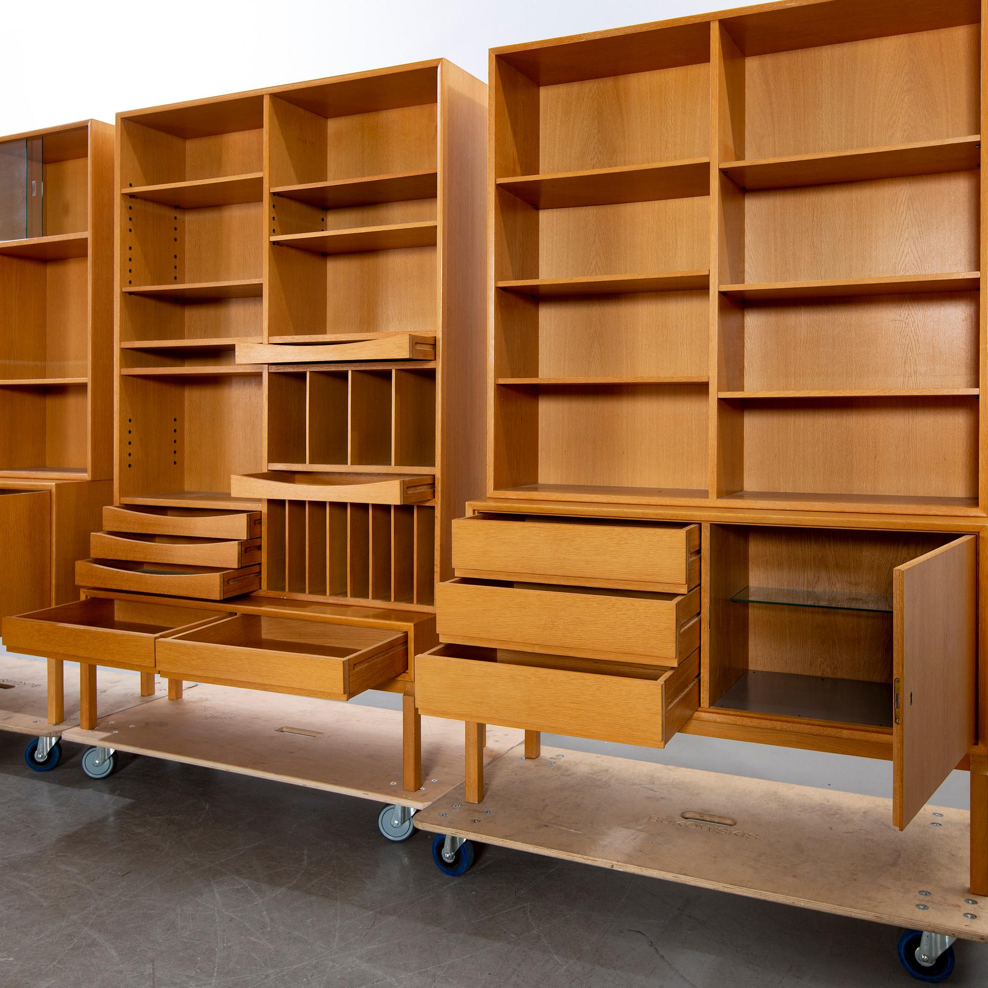 Bokhyllesystem, Ikea, Marian Grabinski, 1960-tal, ek.