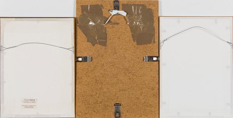 Soledad Chuaqui, A set of three untitled works. .