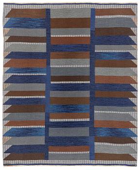 260. Margareta Grandin-Nettles, a flat weave carpet, c. 302 x 246 cm, signed GLH MG.