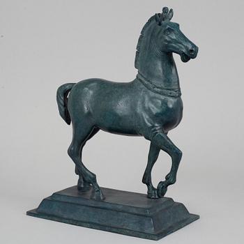 A bronze sculpture, FFA Fondeur, late 20th Century.