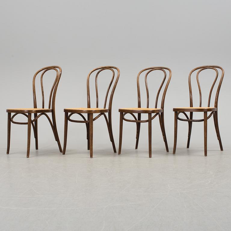 Four chairs by ZPM Radomsko, Poland.