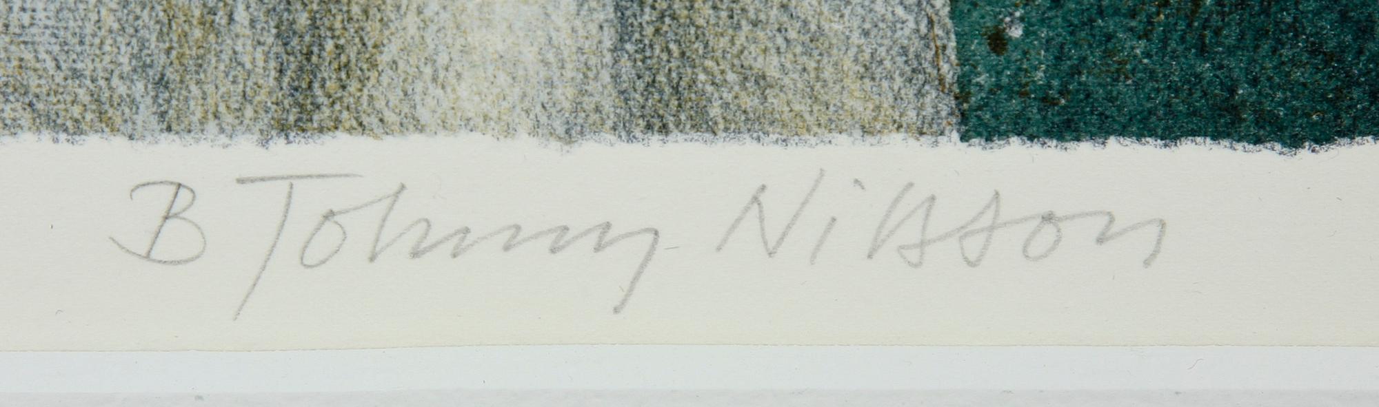 BERT JOHNNY NILSSON, färglitografi, sign o numr 38/100.