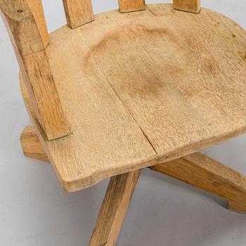 Skrivbordsstol, omkring 1900.