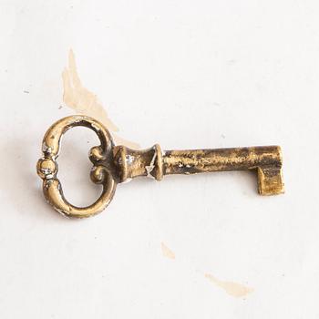 A painted display cabinet first half of the 20th century.