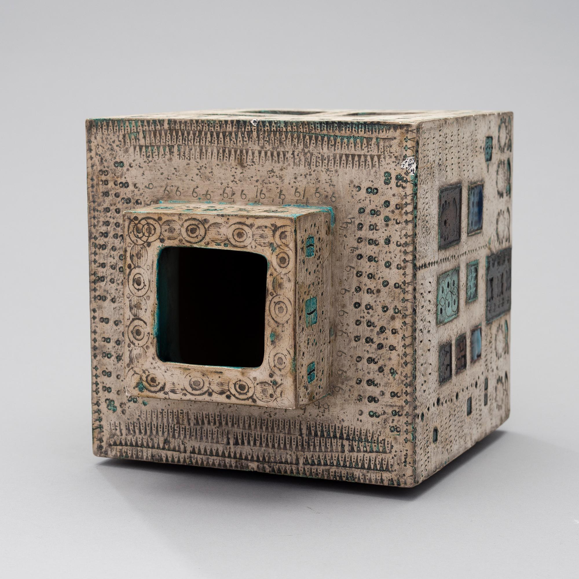 RUT BRYK, A CERAMIC VASE. House. Signed Bryk.