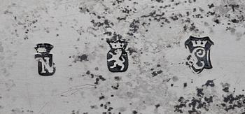 GRÄDDKANNA, silver, Louis XVI-stil, 1900-tal. Vikt 230g.