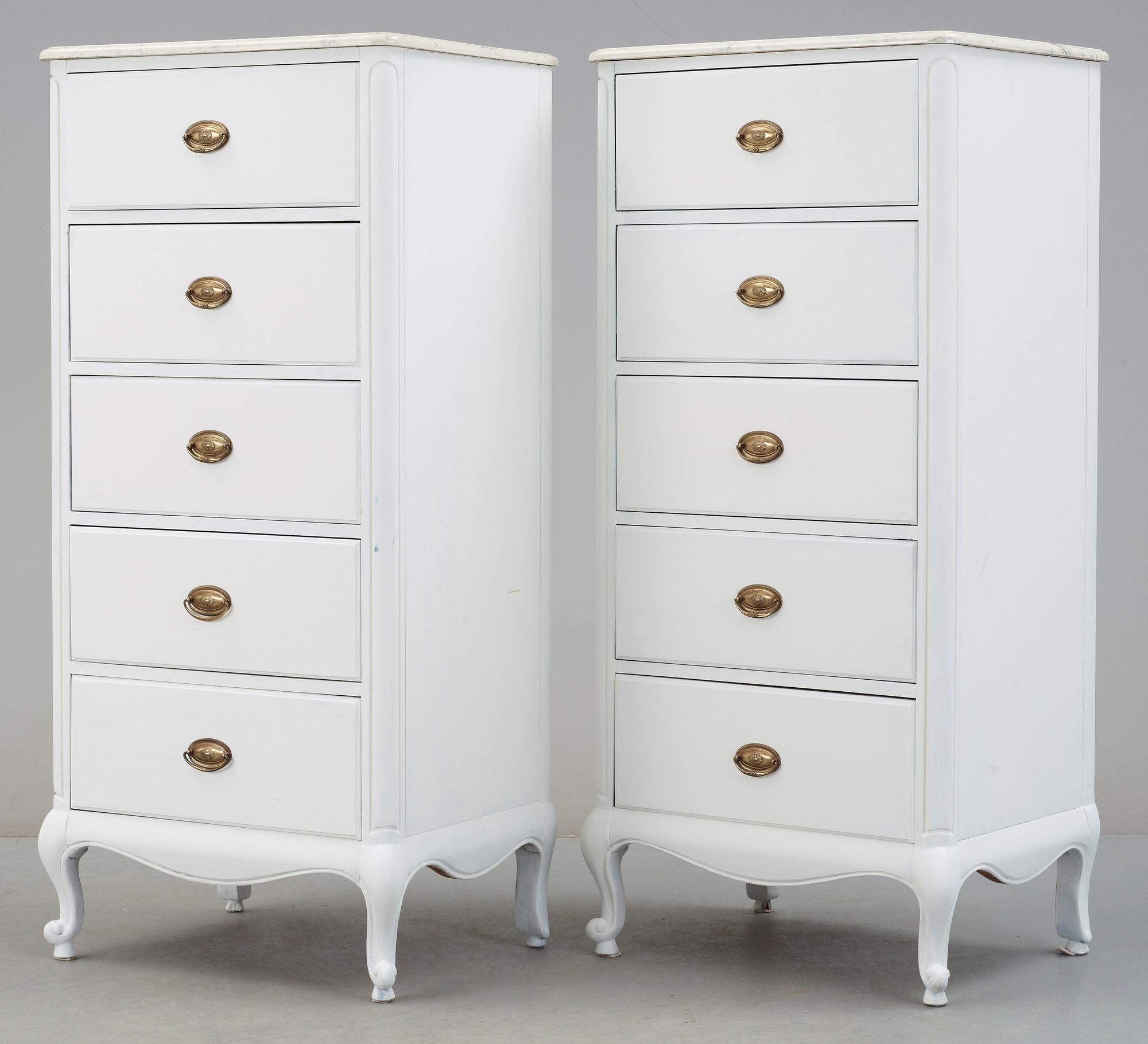 BYRÅER, ett par, 1900-tal.