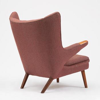 Hans J. Wegner, fåtölj, "Bamse", AP-stolen, Danmark, 1950-60-tal.
