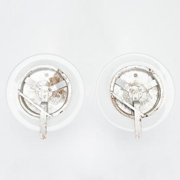 Paavo Tynell, a pair of mid-20th-century '80112' ceiling lights for Idman.
