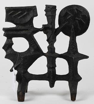 ELDHUND, gjutjärn, troligen Erik Höglund. Husqvarna.