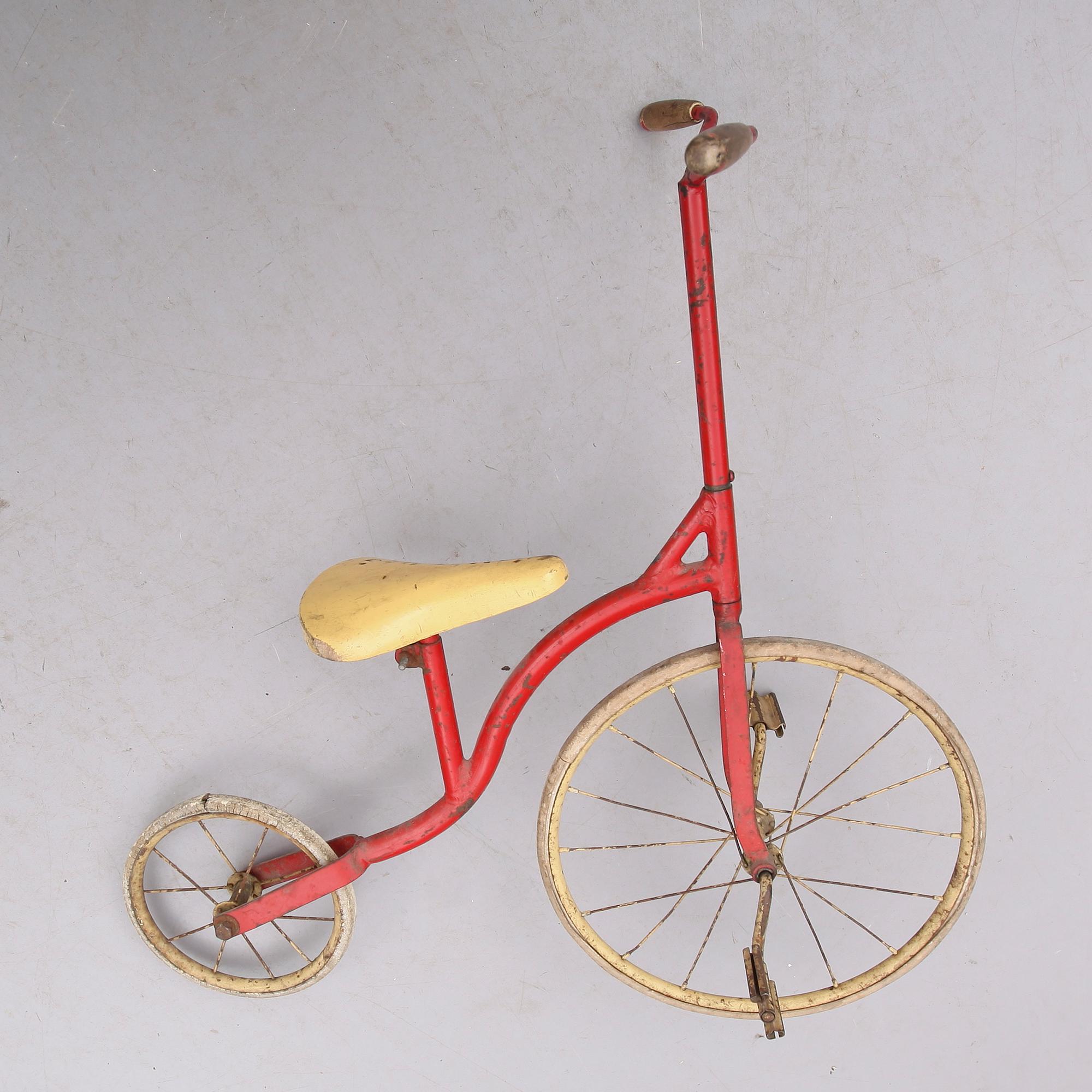 BARNCYKEL, tvåhjuling, 1900-talets första hälft.