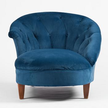 a Swedish Modern chaise longue, mid-20th century.