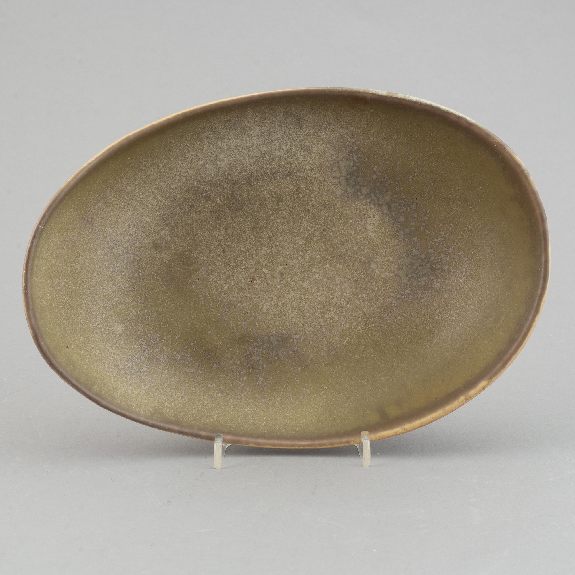 Carl-Harry Stålhane, a stoneward bowl, Rörstrand, 1950's/60's.