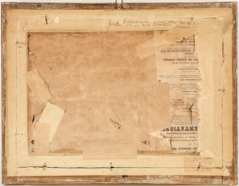 DIORAMA, okänd konstnär, 1900-talets början, ej signerad.