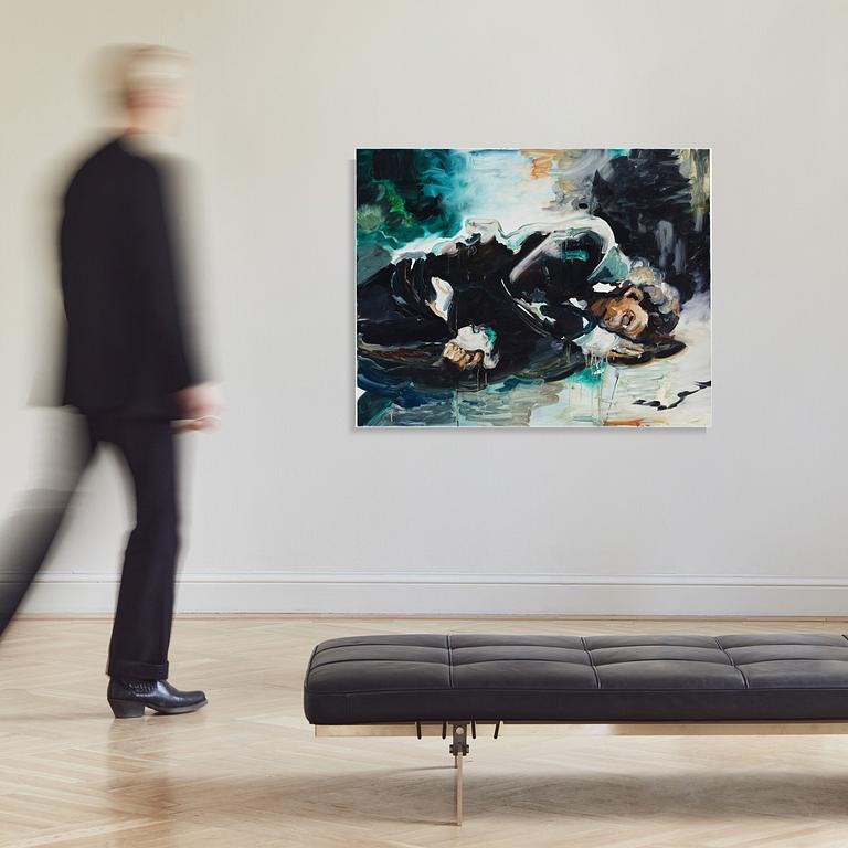 Jenny Carlsson, oil on canvas signed and dated 2016 verso.