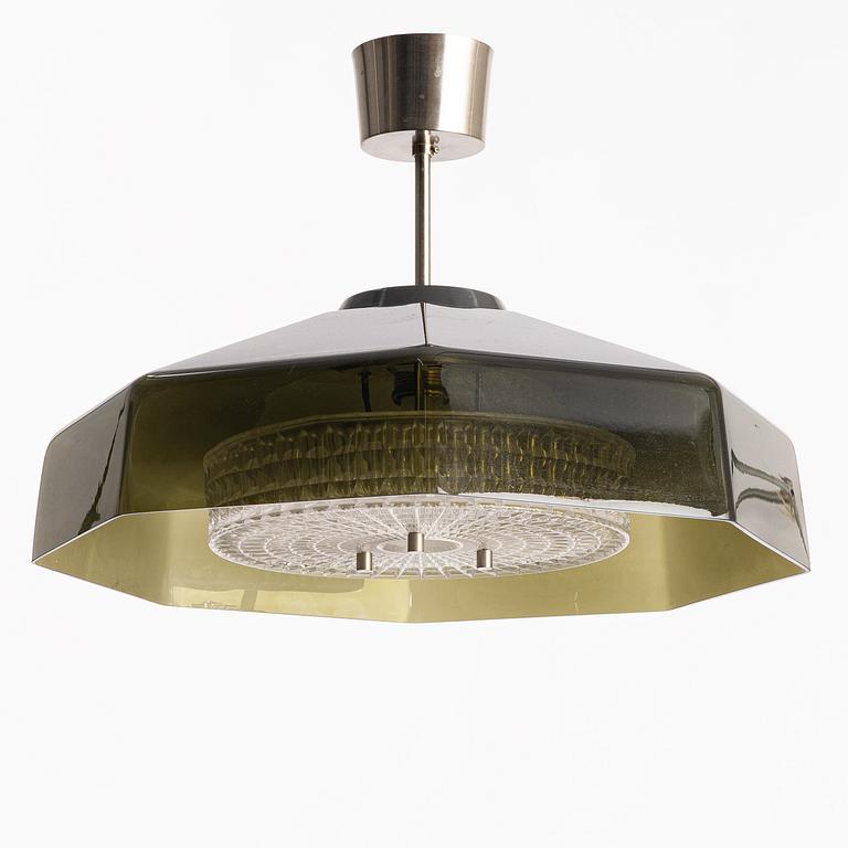 Carl Fagerlund, Taklampa, Orrefors.