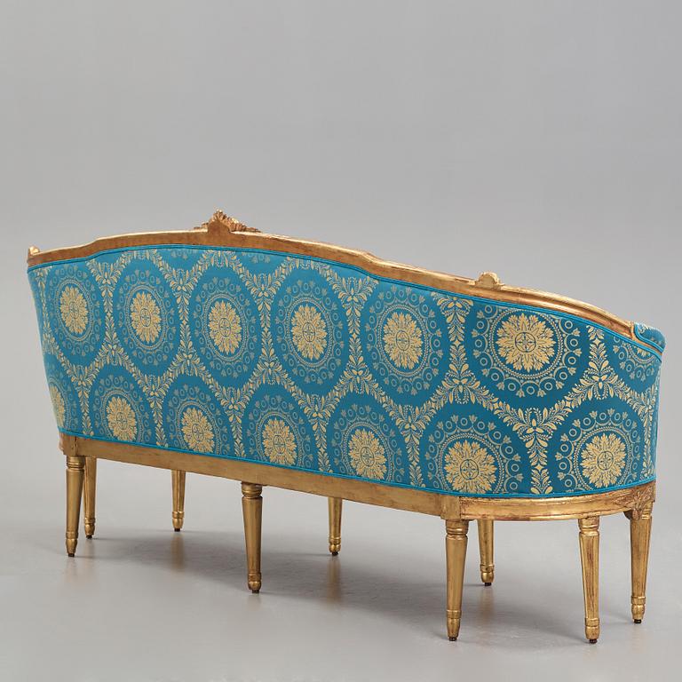 Gustaviansk, A Gustavian late 18th century sofa.