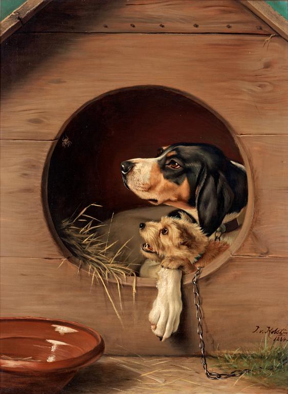 Johan von Holst, In the doghouse.