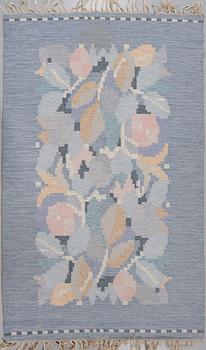 MATTA, rölakan, Ingegerd Silow, monogramsignerad IS, omkring 1900-talets mitt, 200x135 cm.