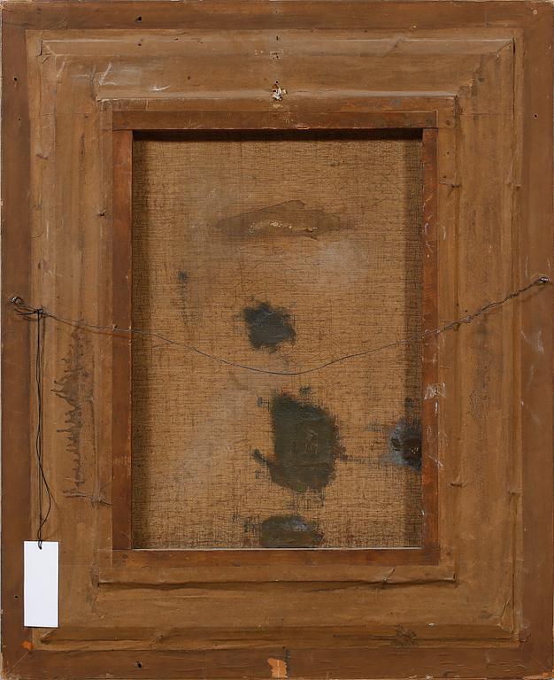 OKÄND KONSTNÄR, olja på duk, signerad N Diaz, möjligen Narcisse Diaz, 1800-tal.