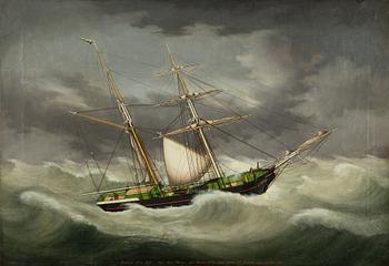 Broder Heinrich Hansen, Fredrica from Gefle on the journey from New York to Trieste.