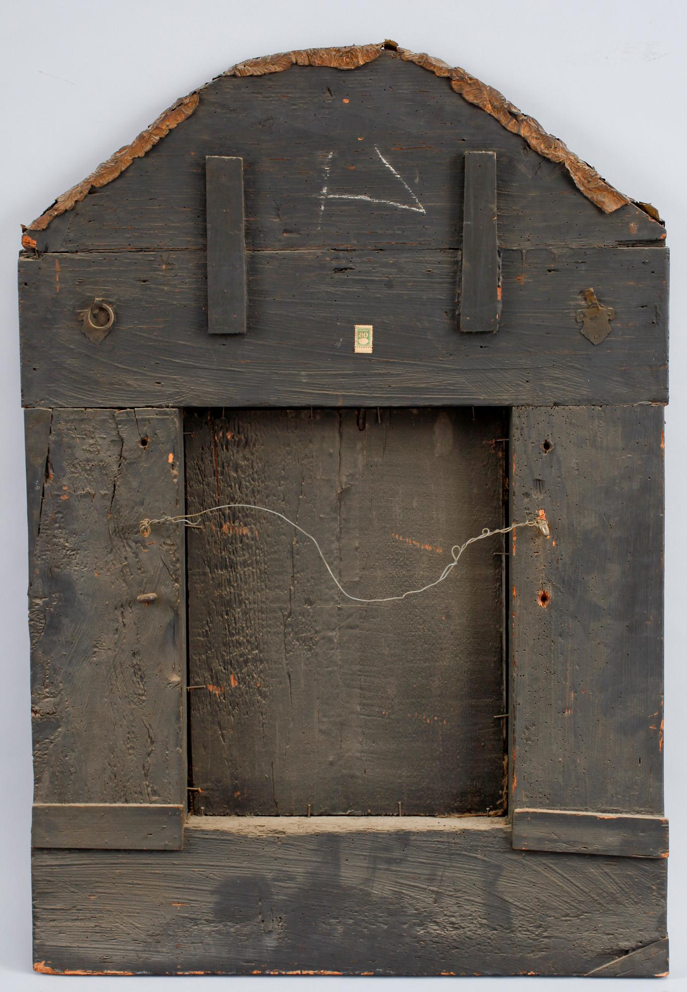 SPEGEL, delvis barock, 1600/1800-tal.