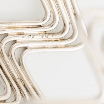 Bent Knudsen, armring, silver, ca 1960-tal.