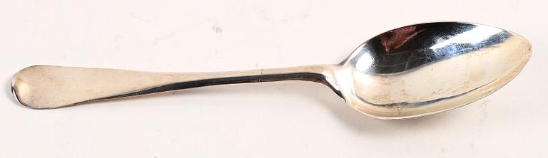 MATSKED, silver, möjligen Friedrich Heinrich Klinck Stockholm (1723-1754).