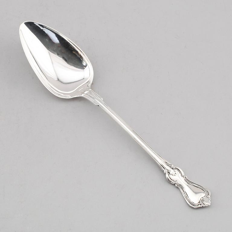 RAGUSKED, silver, Nils Leonard Dahlström, Örebro 1880. Vikt ca 127 g.