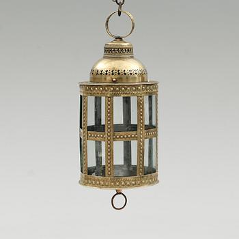 LYKTA, mässing, 1800-talets första hälft.