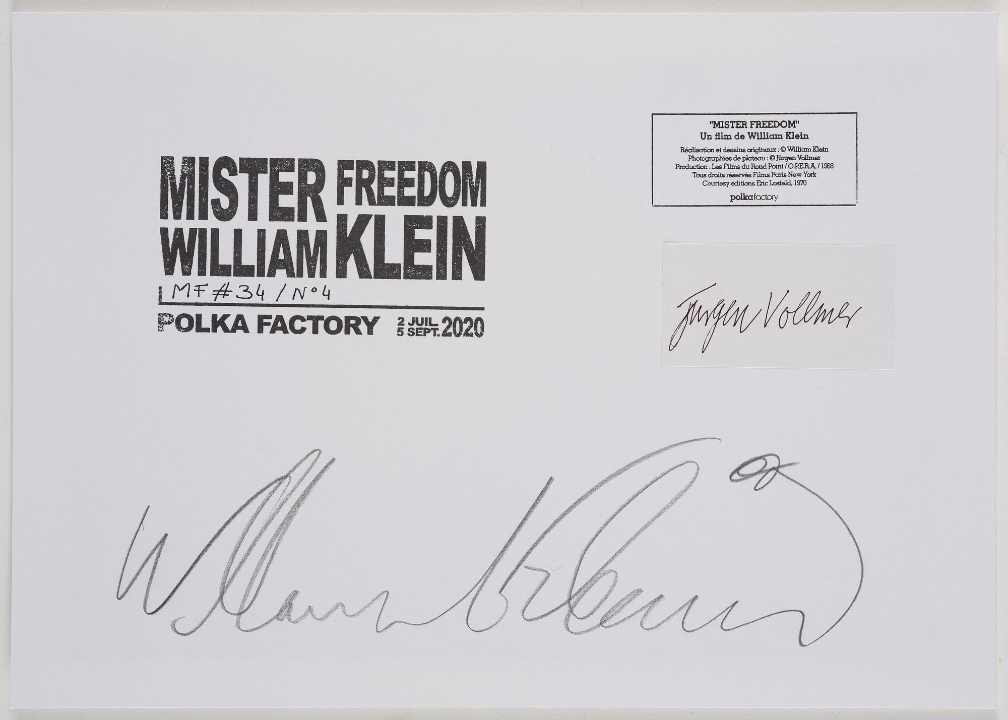 William Klein, ”Mister Freedom koffert - full set edition”, 2020.