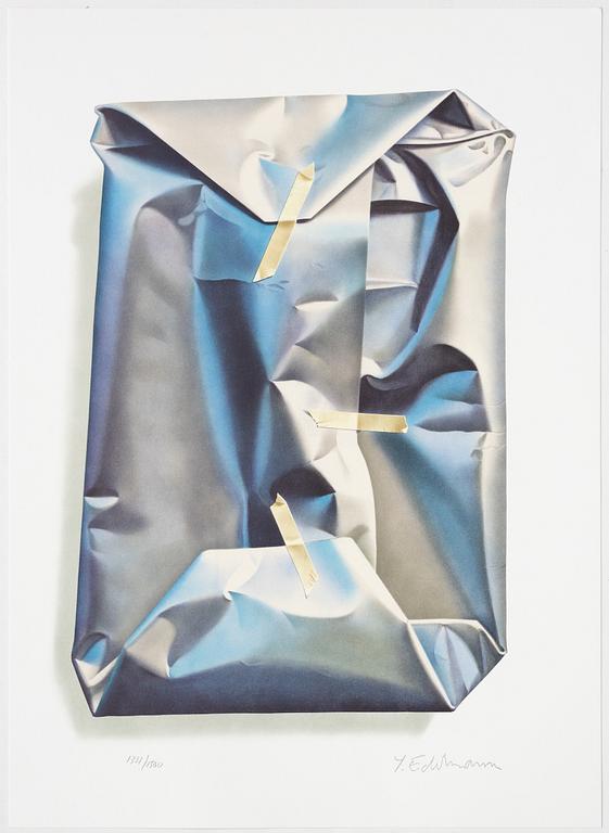 Yrjö Edelmann, "Packed blue and grey heaven".