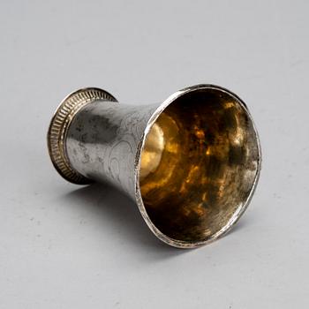 BÄGARE, silver, Brummer, Åbo, 1796. Vikt 61,4 g.
