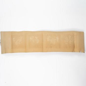 A painting of 'boys' at play by anonymous artist, late Qing dynasty.