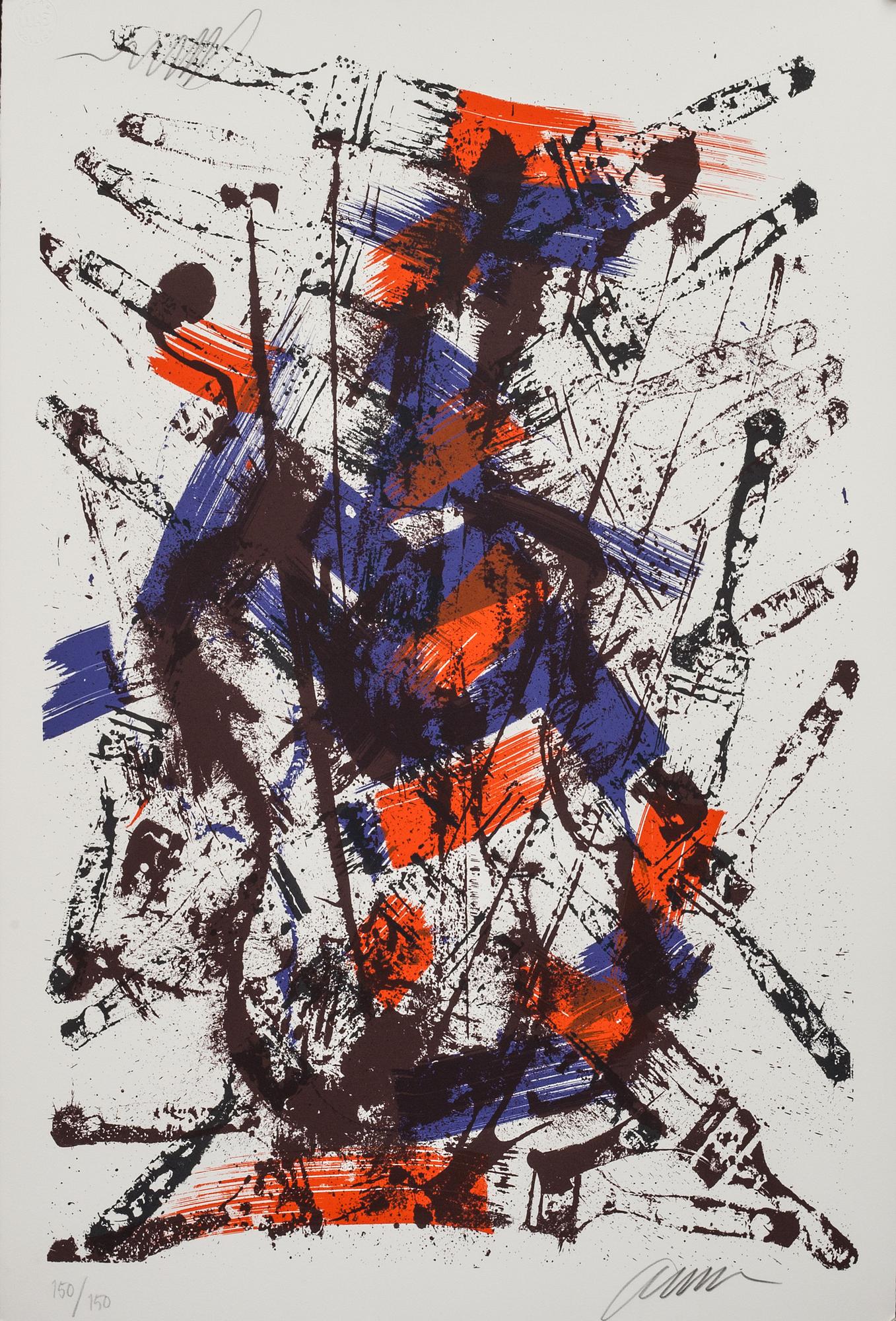 FERNANDEZ ARMAN, färgserigrafi, signerad och numrerad 150/150.
