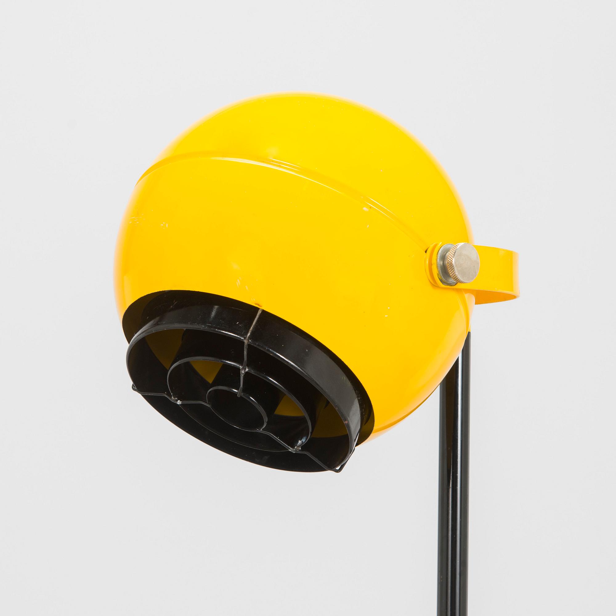 Heikki Turunen, a 1970s floor lamp 'Ping Pong', Stockmann Orno Finland.