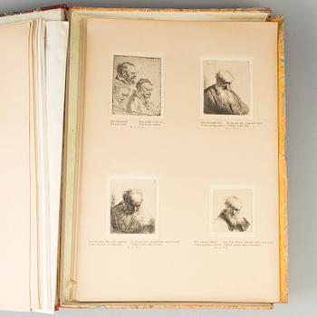 REMBRANDTS SÄMTLICHE RADIERUNGEN, Part 1-3, 1910.