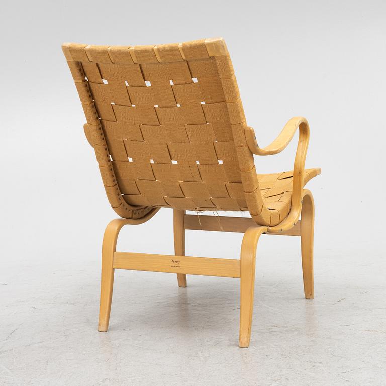 Bruno Mathsson, armchair, "Eva", Firma Karl Mathsson 1964.