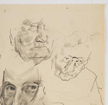 Lotte Laserstein, Portraits - self portrait, Lotte's mother and grandmother.