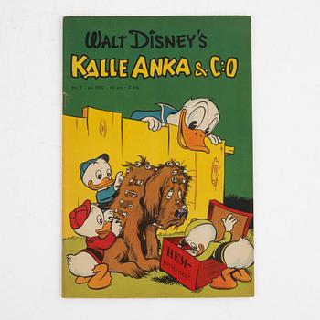 Serietidning, "Kalle Anka & Co" Nr 7, 1950.