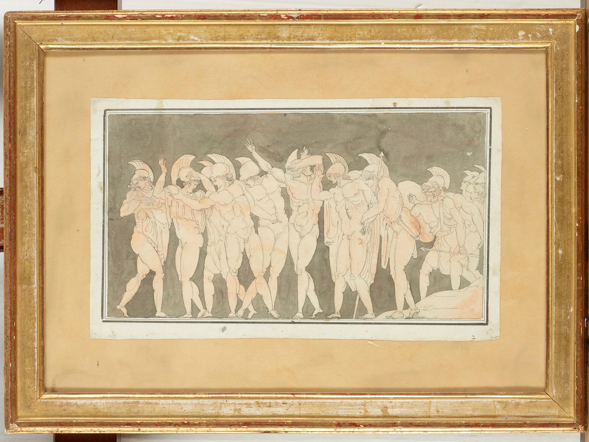 Jonas Åkerström Attributed to, Figure painting.